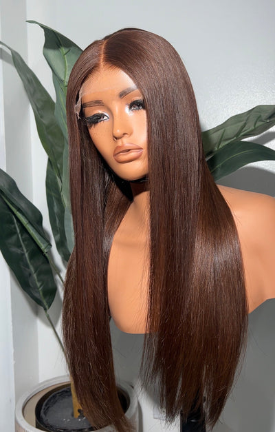 Piper (Styled Straight) Made To Order Wig 5*5 HD Closure Studio Color Collection