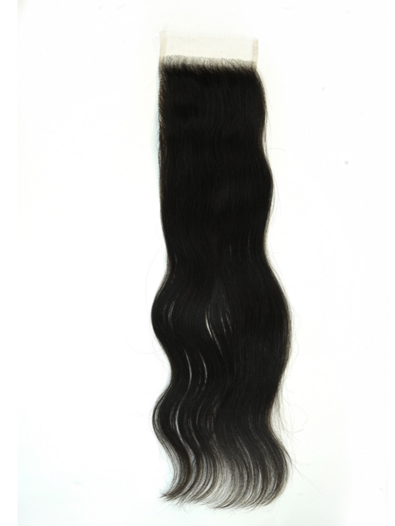 KGS Raw Indian Natural Straight HD Lace Closure 5